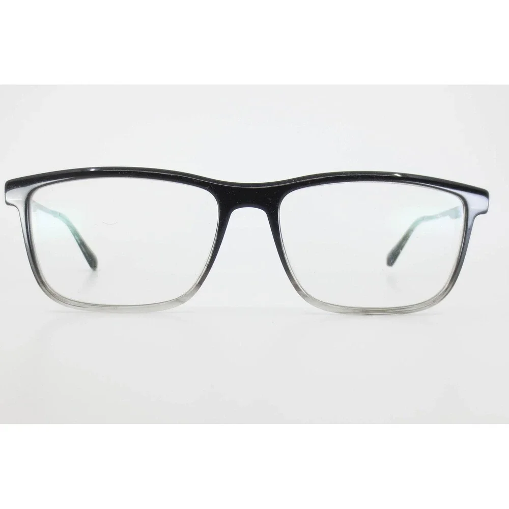 Perry Ellis PE 458-1 Mens Rectangular Eyeglasses Frames Black Grey 58-17-145